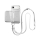 MAGEASY Pouch M do iPhone  Air (Silver/Silver ) - 1416042 - zdjęcie 2